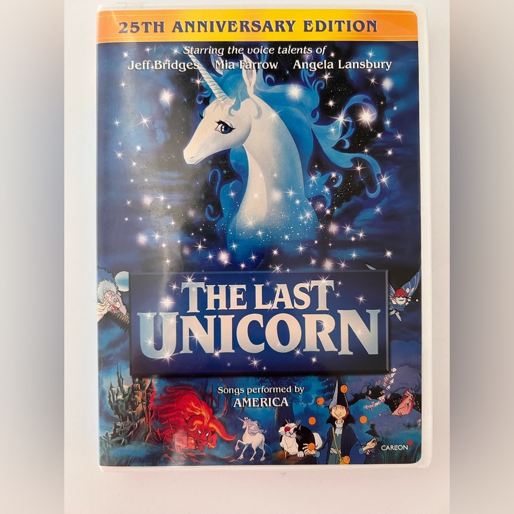 The Last Unicorn 25th Anniversary Edition DVD 1982